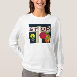 Stop Apple Crate LabelCutler, CA T-shirt