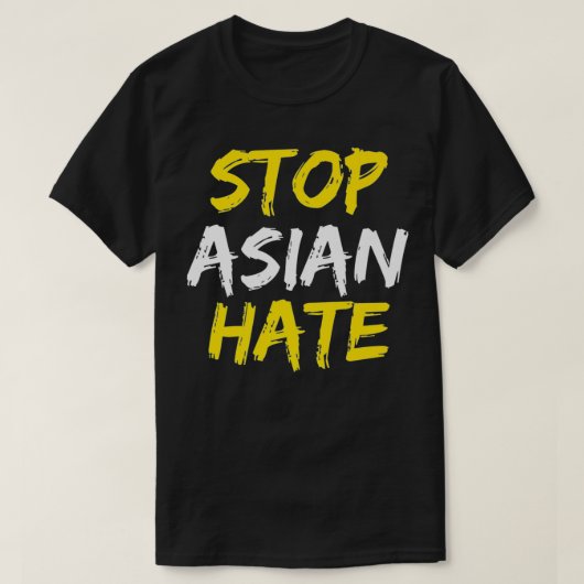 Stop Asian Hate Premium T-shirt (Design voorkant)