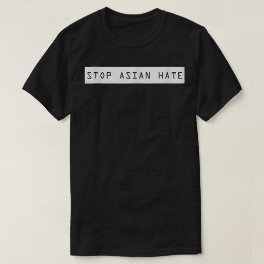 Stop Asian Hate T-shirt (Design voorkant)