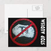 Stop Audisme Briefkaart (Voorkant / Achterkant)