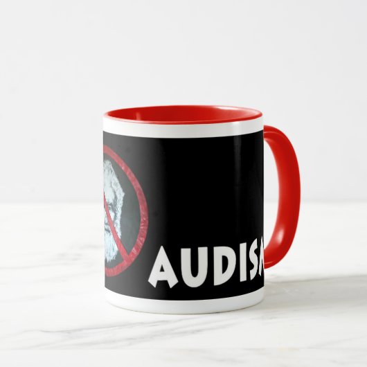 Stop Audisme Mok (Voorkant rechts)