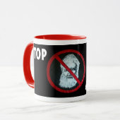 Stop Audisme Mok (Voorkant links)