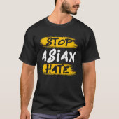 Stop Aziatisch Haat Anti-Aziatisch Racisme API Awa T-shirt (Voorkant)