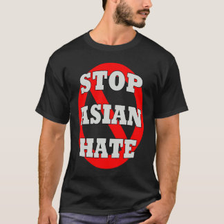 Stop Aziatische API Hate Support Aziatische Amerik T-shirt