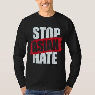 Stop Aziatische haat Aapi steun anti-Aziatische ra T-shirt