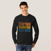 Stop Aziatische haat T-shirt (Voorkant volledig)