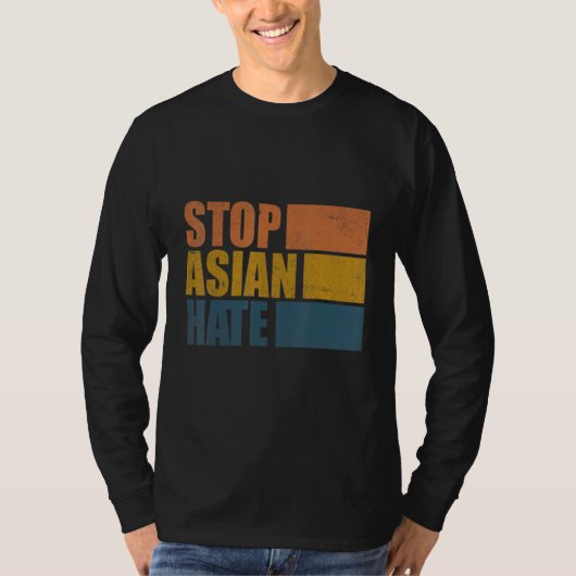 Stop Aziatische haat T-shirt (Voorkant)