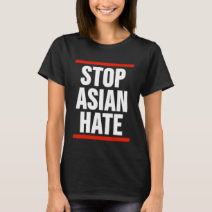 Stop Aziatische haat T-shirt