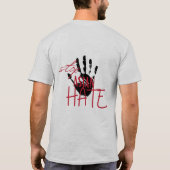 Stop Aziatische haat T-shirt (Achterkant)