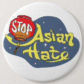 Stop Aziatische Hate Button (Voorkant)