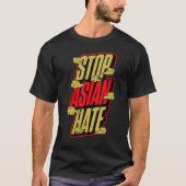 Stop Aziatische Hate Cultuur Cloud Schattigee Prid T-shirt (Voorkant)