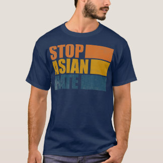 Stop Aziatische Hate Stop AAPI Asian American T-shirt