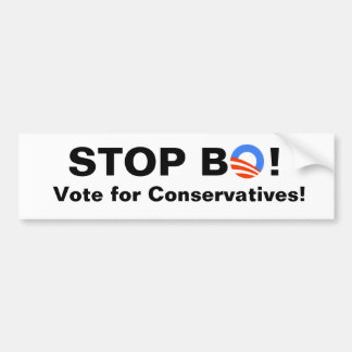 Stop Barack in november 2010! Bumpersticker