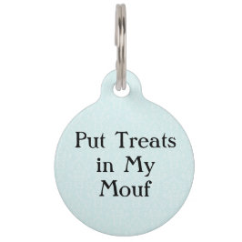 Stop Behandelingen in mijn mond Funny Pet Dog Cat  Huisdierpenning