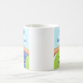 Stop Bende Geweld Handdruk voor Vrede Koffiemok (Center)