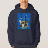 Stop Bende Geweld Handen Verstrengeld Hoodie (Voorkant)