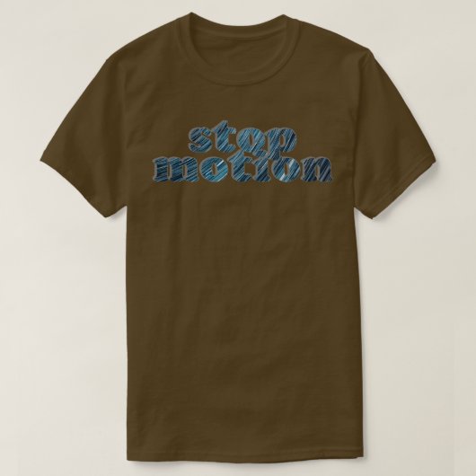 stop-beweging t-shirt (Design voorkant)