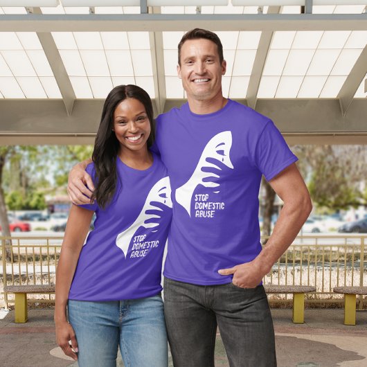 Stop binnenlands misbruik T-shirt