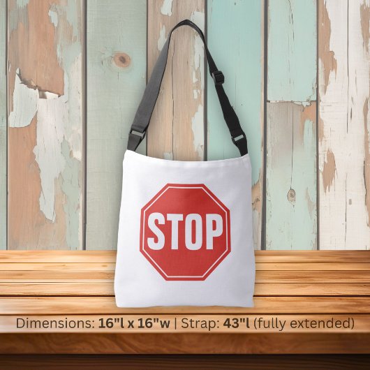 STOP Bord Crossbody Tas