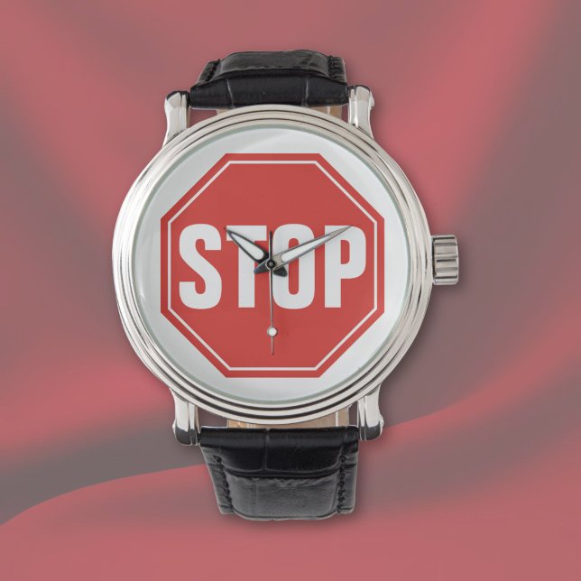 STOP Bord Horloge (Creator heeft geüpload)