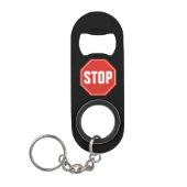 STOP Bord Mini Flessenopener (Voorkant)