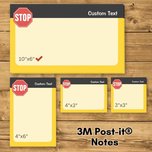 STOP Bord Post-it® Notes
