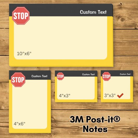 STOP Bord Post-it® Notes