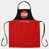 STOP Bord Schort (Voorkant)