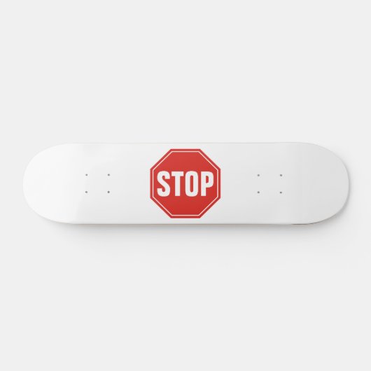 STOP Bord Skateboard (Horizontaal)