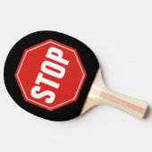 STOP Bord Tafeltennisbatje (Zijkant)