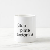 Stop bord-tektonica koffiemok (Center)