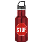 STOP Bord Waterfles (Voorkant)