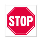 STOP Bord Zelfinktende Stempel (Design)