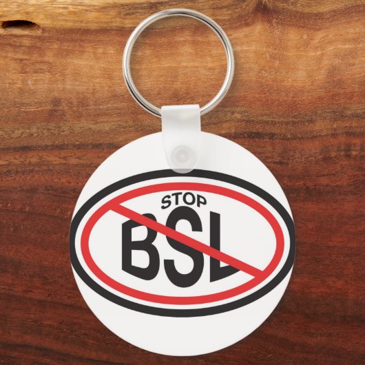 STOP Breed - specifieke wetgeving Sleutelhanger (Voorkant)
