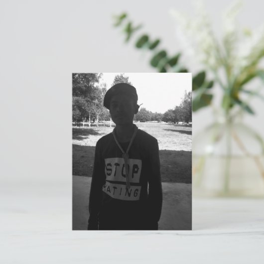 STOP BRIEFKAART (Staand voorkant)