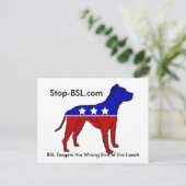 Stop-BSL-Briefkaart Briefkaart (Staand voorkant)