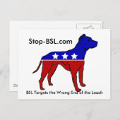 Stop-BSL-Briefkaart Briefkaart (Voorkant / Achterkant)