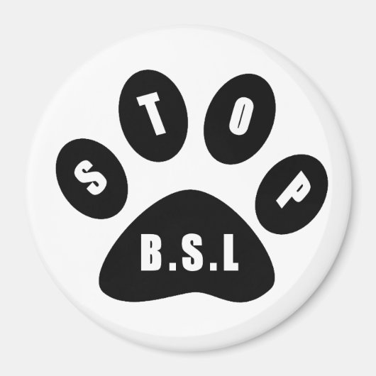 Stop BSL Magnet (Voorkant)