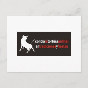 Stop Bull Fighting! Briefkaart