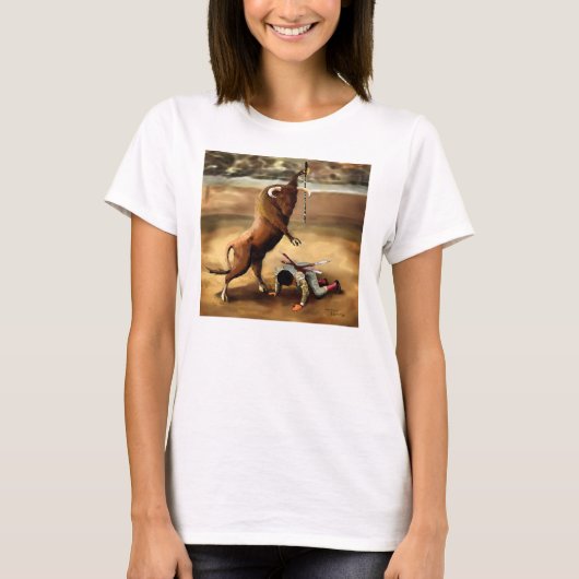 STOP BULLFIGHTING T-SHIRT (Voorkant)