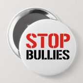 STOP BULLIES RONDE BUTTON 4,0 CM (Voorkant /achterkant)