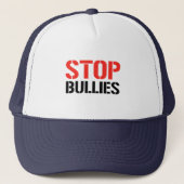 STOP BULLIES TRUCKER PET (Voorkant)
