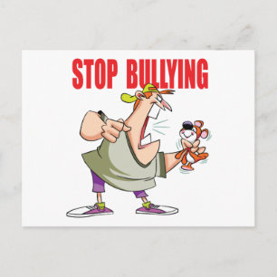 STOP BULLYING BRIEFKAART