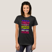Stop Bullying Choose Acceptance Kindness Inclusion T-shirt (Voorkant volledig)