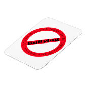 Stop Bullying-Logo by Shirley Taylor Magneet (Linkerzijde)