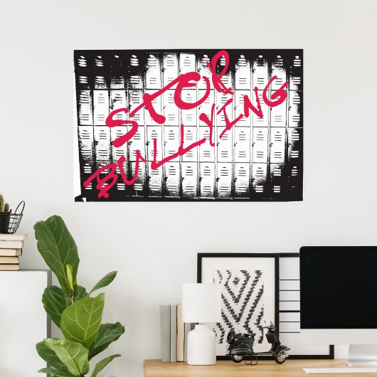 STOP BULLYING POSTER (Thuiskantoor)