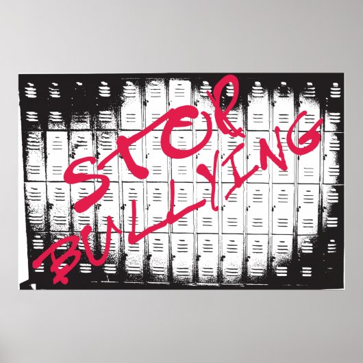 STOP BULLYING POSTER (Voorkant)