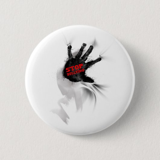 Stop Bullying Ronde Button 5,7 Cm (Voorkant)