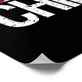 Stop campagne tegen kindermisbruik Hoop en liefde Poster (Hoek)