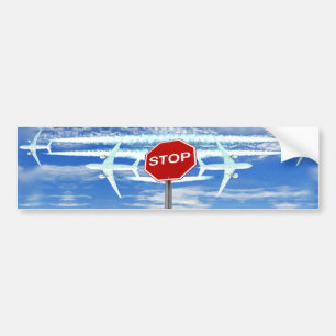 Stop Chemtrails Bumpersticker